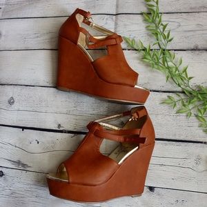 Nicole Miller New York Hyacinth Wedge Sandals